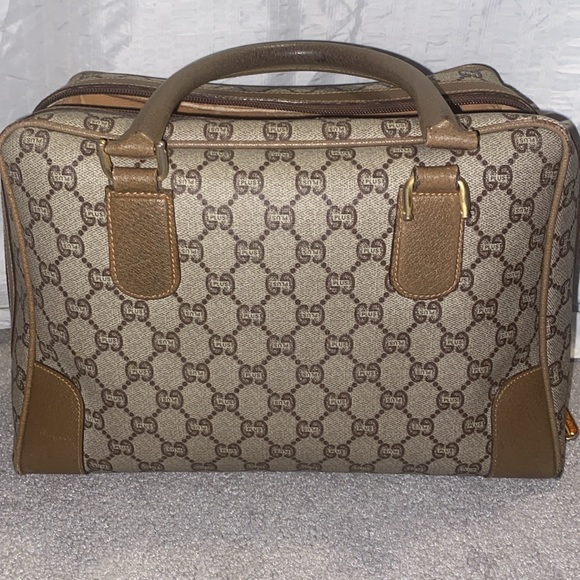 Authentic RARE Vintage Gucci Boston Bag w/authenticity - Picture 8 of 14